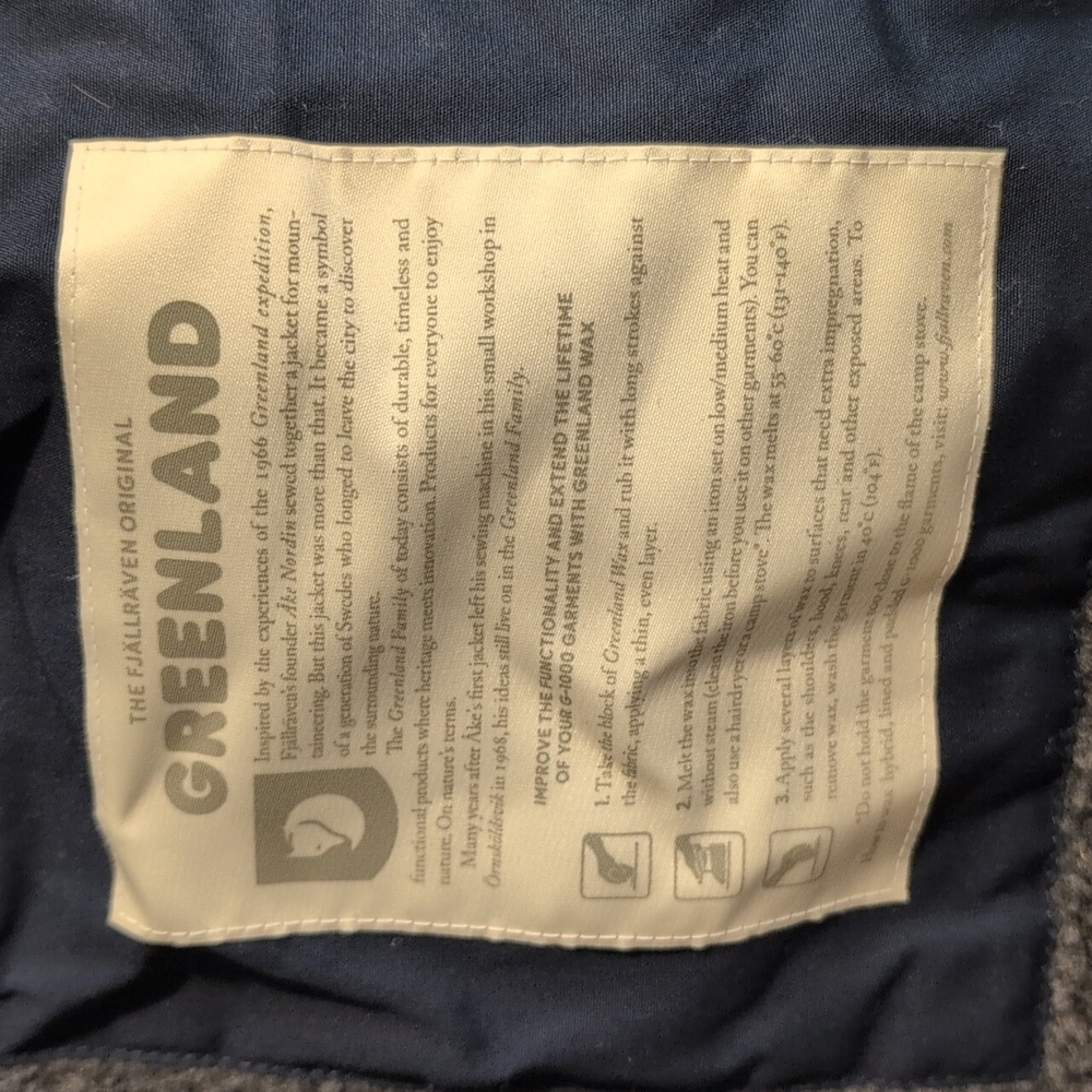 Fjallraven G-1000 Greenland Winter Parka Womens Small Blue NWT - Picture 4 of 9